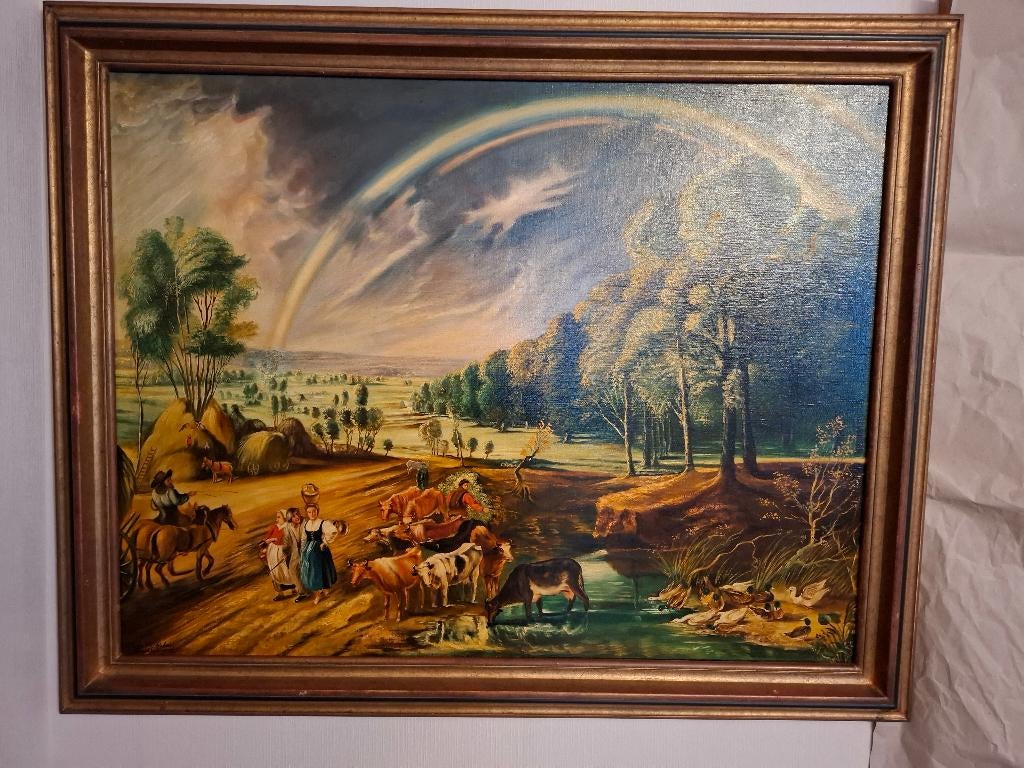 Copie d’un tableau de P.P. Rubens, Enlèvement