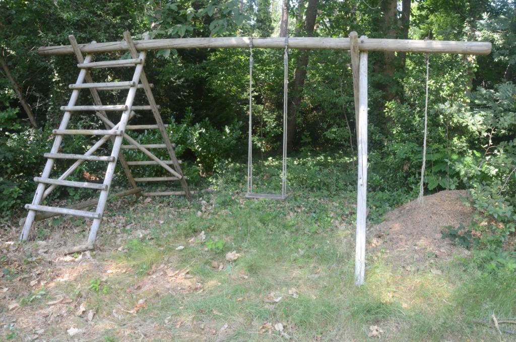 portique à balançoire, Enlèvement, Utilisé, Balançoire