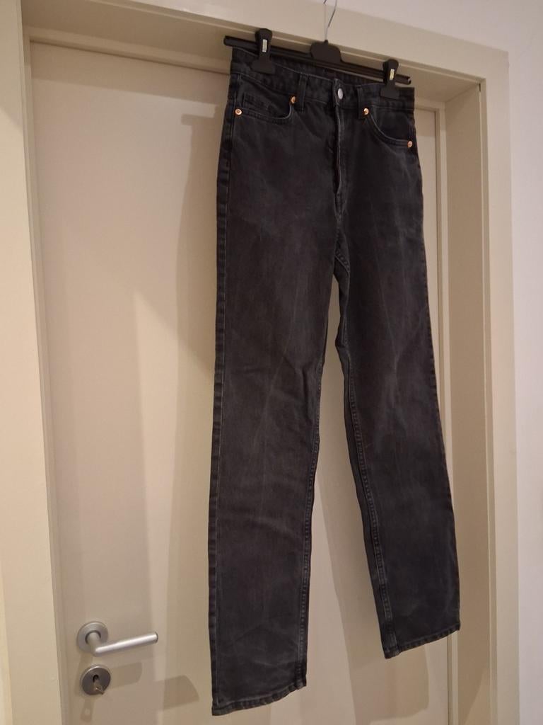 H&m vintage straight, H&M, Zwart, Ophalen of Verzenden, W28 - W29 (confectie 36)