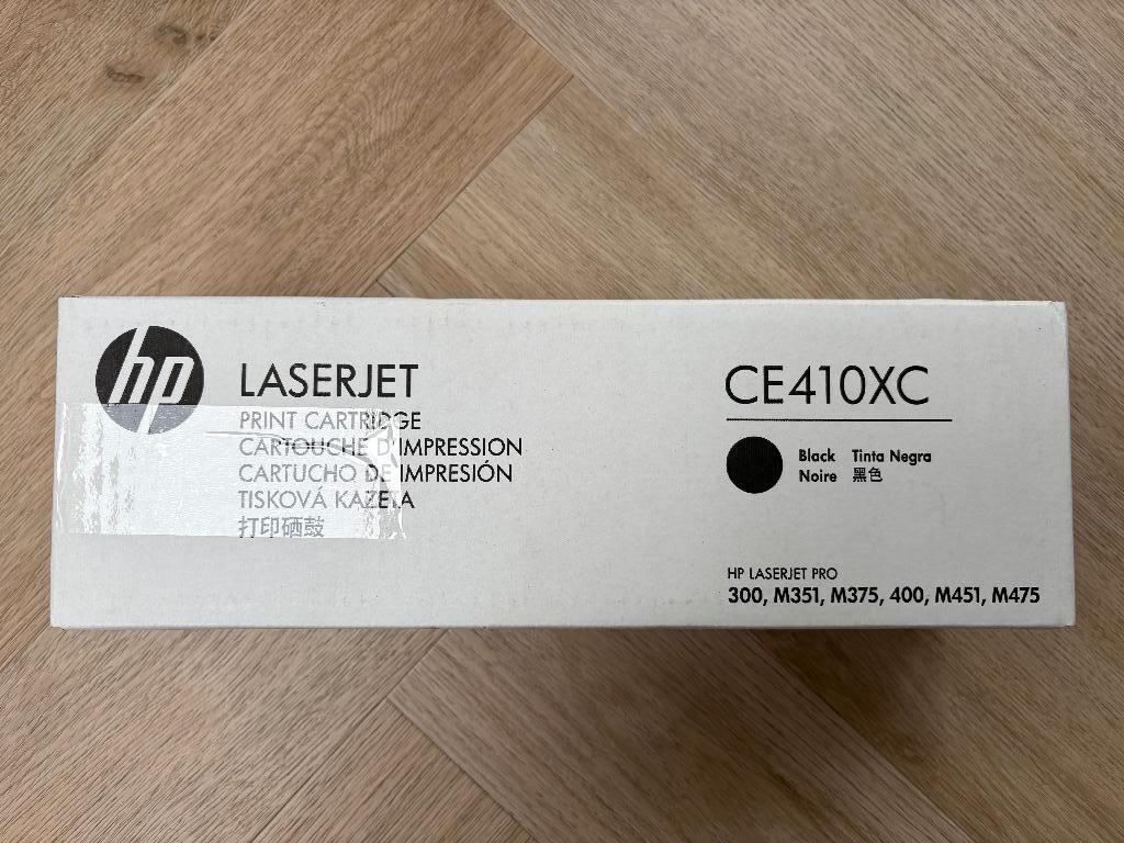 Nouveau toner HP CE410XC (HP 305X) noir avec grand bouchon, Enlèvement ou Envoi, Neuf, Toner, HP ORIGINAL