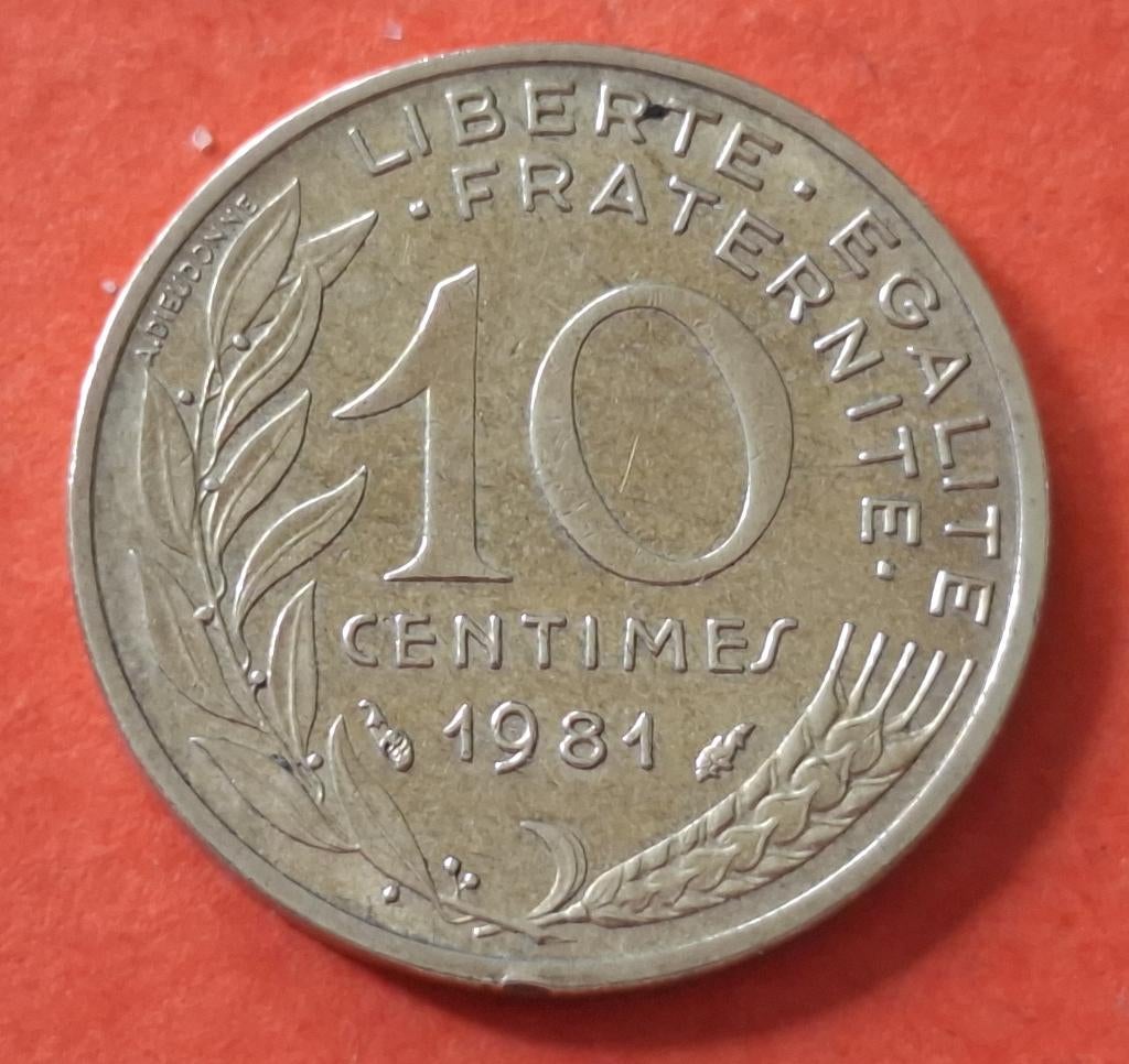 Munt Frankrijk - 10 centimes - 1981, Verzenden, Frankrijk, Losse munt