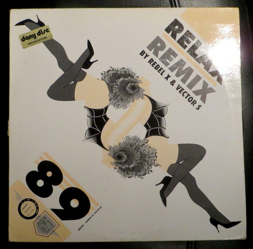 12" VINYL - FRANKIE GOES TO HOLLYWOOD RELAX REMIX BY REBEL X, Envoi, Comme neuf, 12 pouces