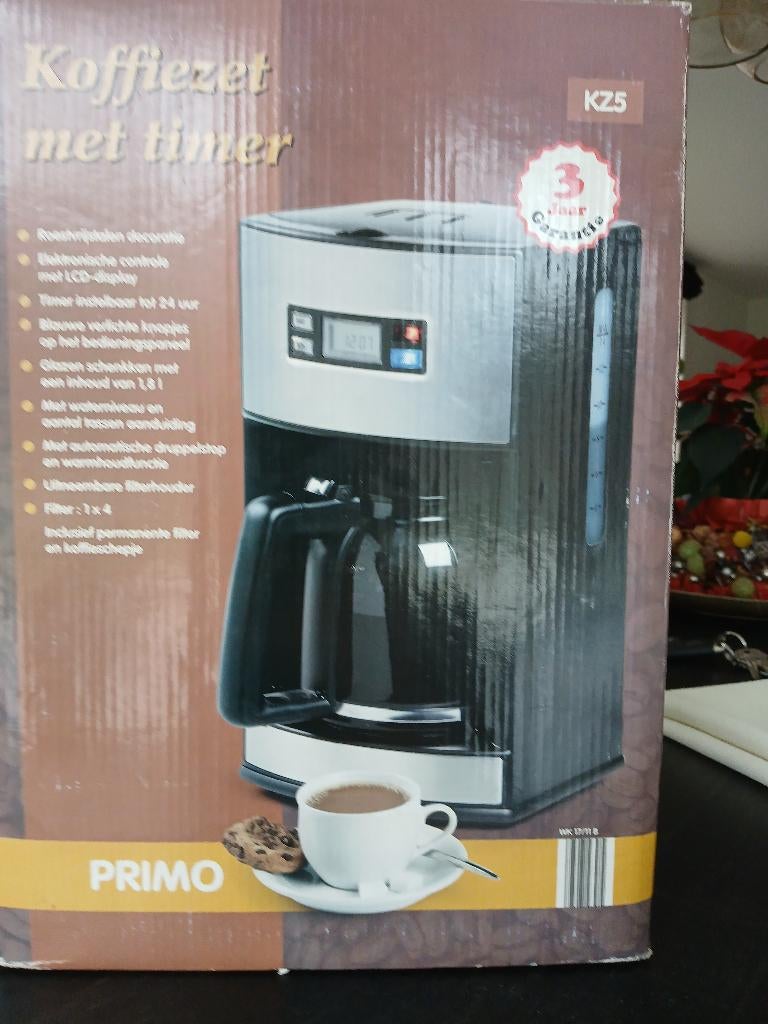 Koffiezet KZ5 PRIMO met timer, Elektronische apparatuur, Koffiezetapparaten, Ophalen, Nieuw, Overige modellen