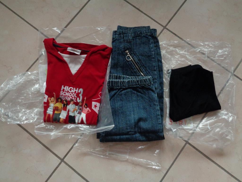 Lot de vêtements 10 ans --- 3 Pièces, Envoi, Utilisé, Taille 140