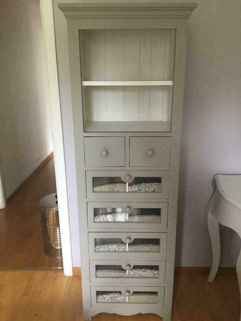 Meubles en bois :ensemble meuble colonne+vaisselier, Maison & Meubles, Enlèvement