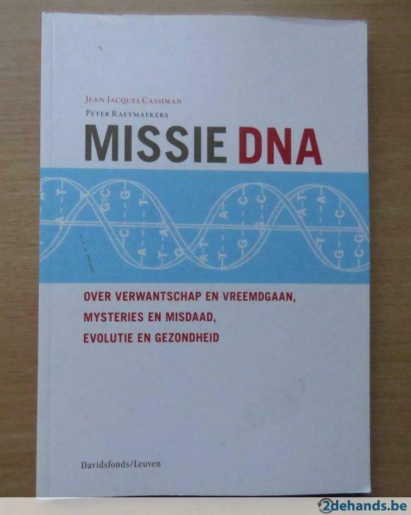Jean-Jacques Cassiman - Missie DNA (Uitgave: 2009), Boeken, Verzenden, Nieuw
