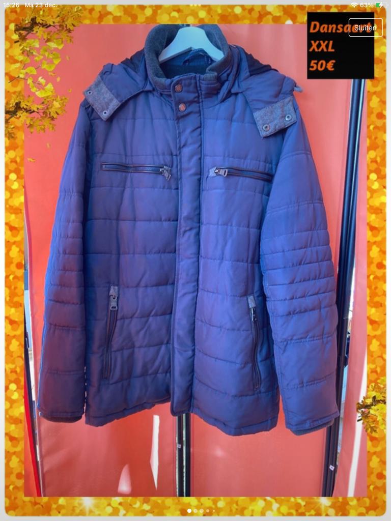 Winterjas heren XXXL. Dansaert, Ophalen of Verzenden, Zo goed als nieuw