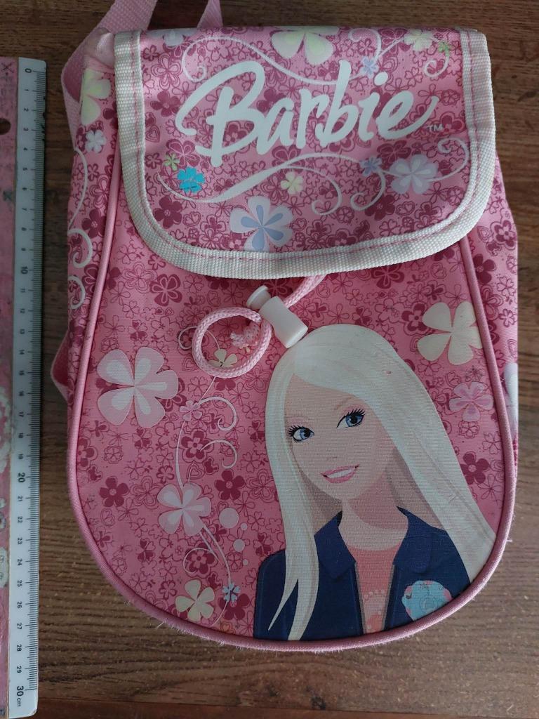 Rugzakje Barbie, kan ook aan het stuur van de fiets., Kinderen en Baby's, Ophalen, Gebruikt