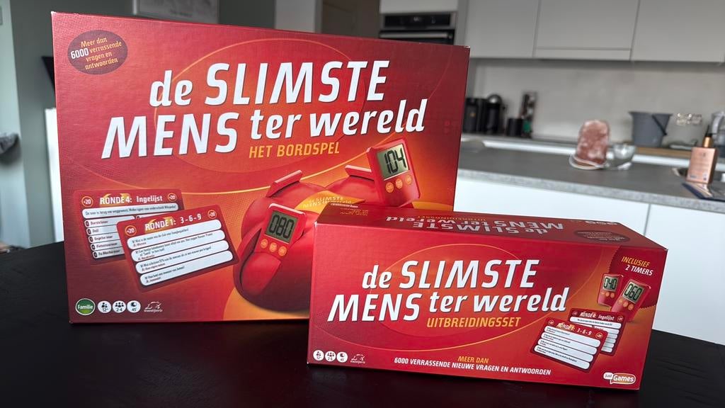 Slimste mens bordspel, Hobby en Vrije tijd, Vijf spelers of meer, Ophalen of Verzenden, Nieuw