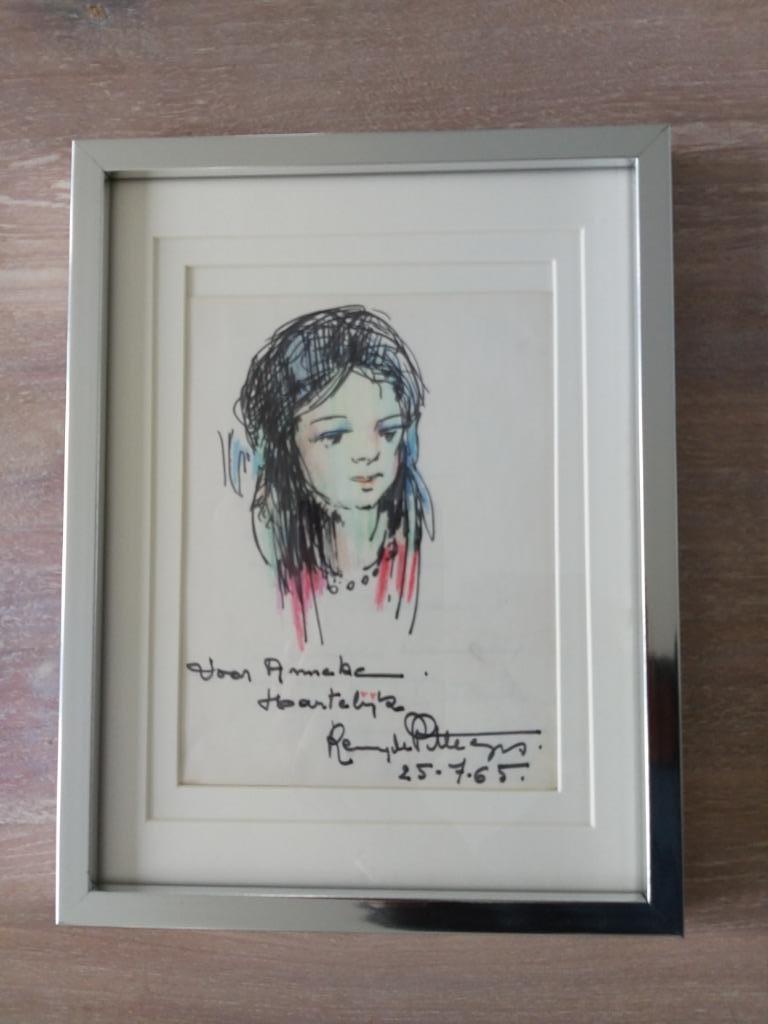 Remy de Pillecyn  , portret , pentekening, Enlèvement