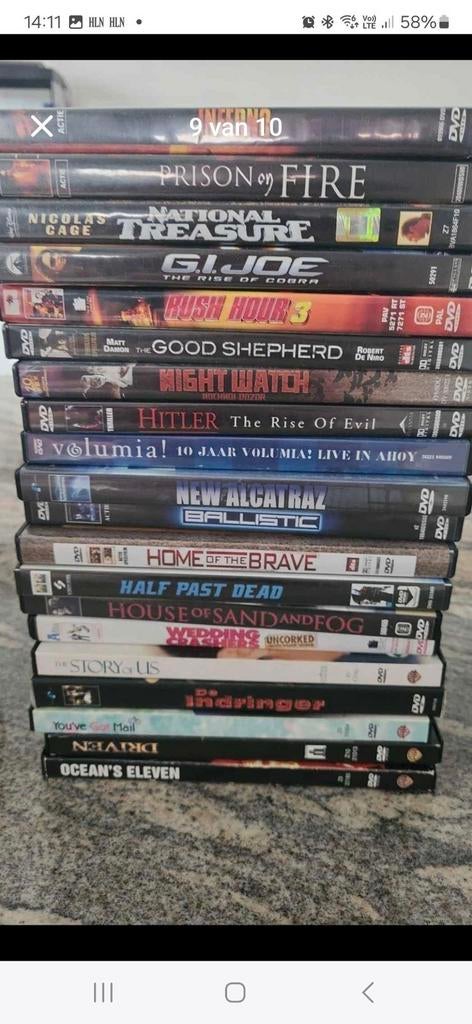 Dvds 196stuks, Ophalen, Zo goed als nieuw