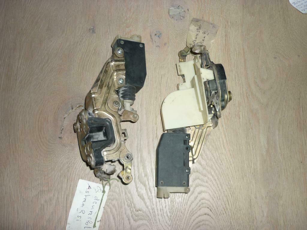 Deurslot mekaniek  L  Astra F 1992 - 1998, Ophalen, Gebruikt, Opel