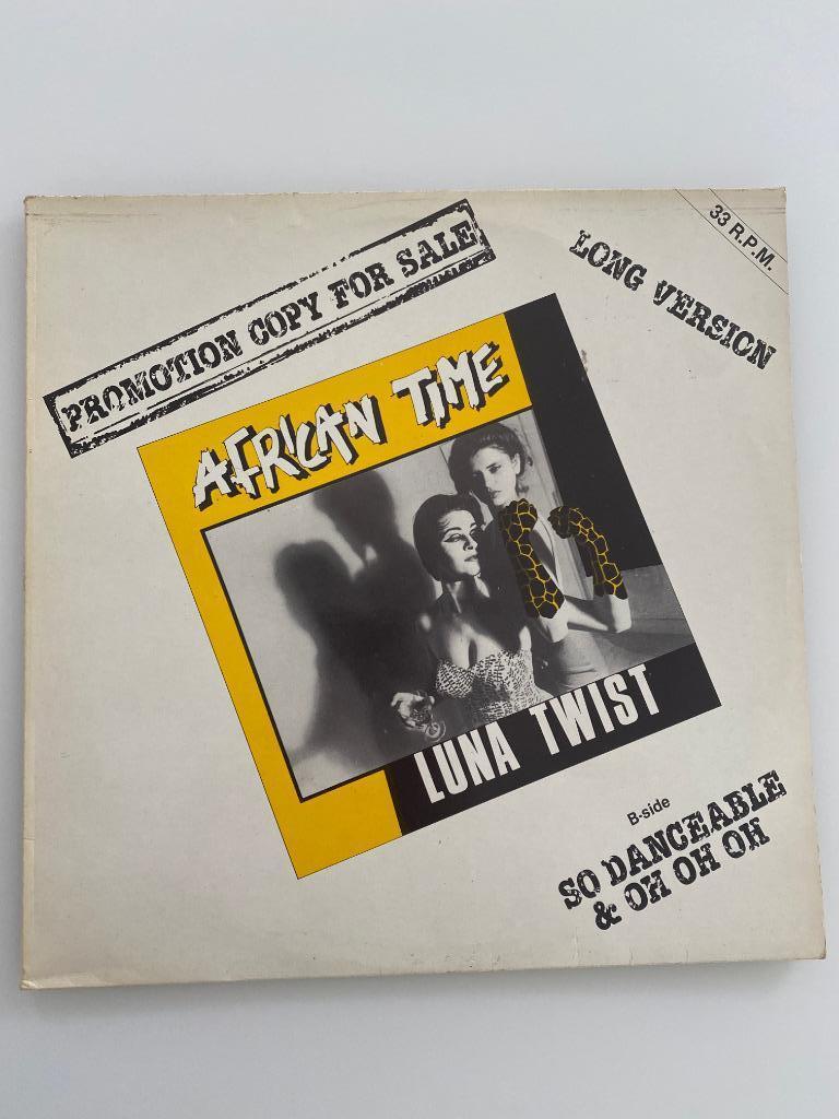 12" Luna Twist African Time 1982, Ophalen of Verzenden, Gebruikt, 12 inch, Dance Populair