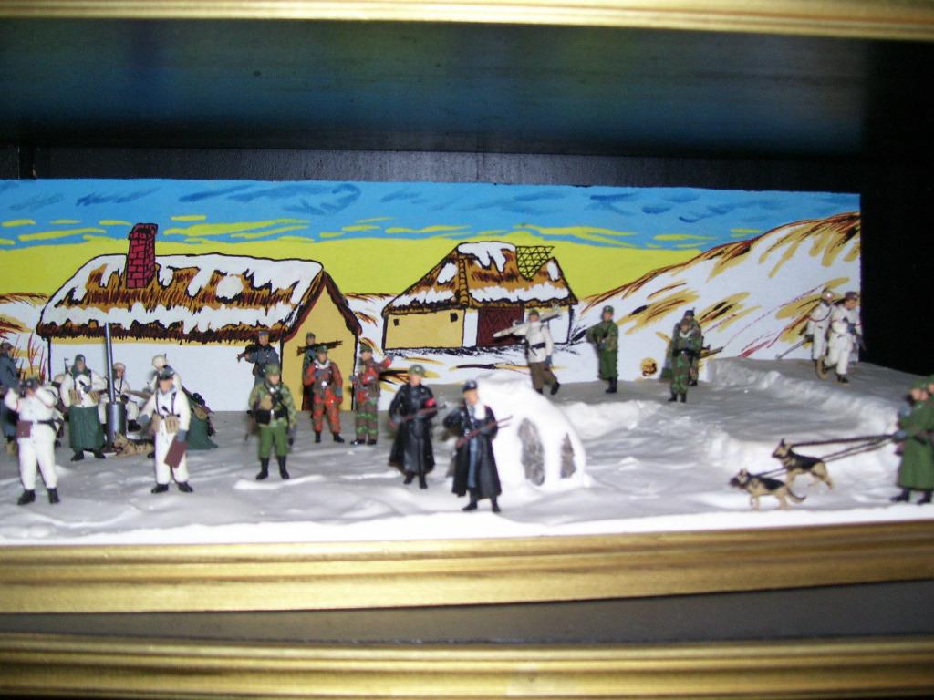 maquette de la marque tamiya:1/35. diorama.6, Enlèvement, Utilisé, 1:35 à 1:50, Diorama