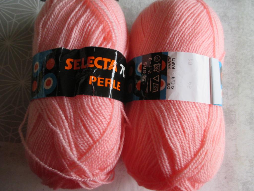 wol selecta perle zalm, Enlèvement ou Envoi, Neuf, Tricot ou Crochet, Laine ou Fils
