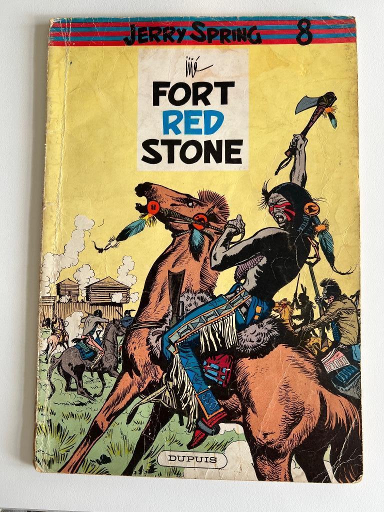 BD Jerry Spring Fort Red Stone, Enlèvement ou Envoi, Une BD, Jijé, Utilisé