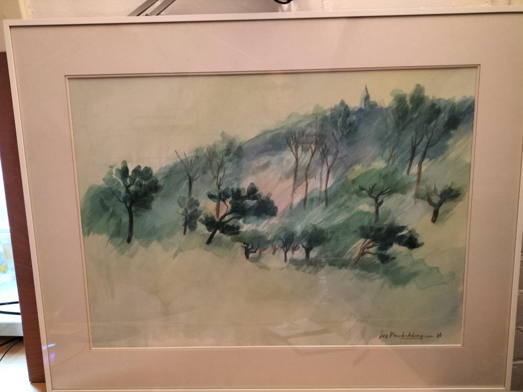 Jos VANBEKBERGEN (1930-2011) « Le vent », Enlèvement