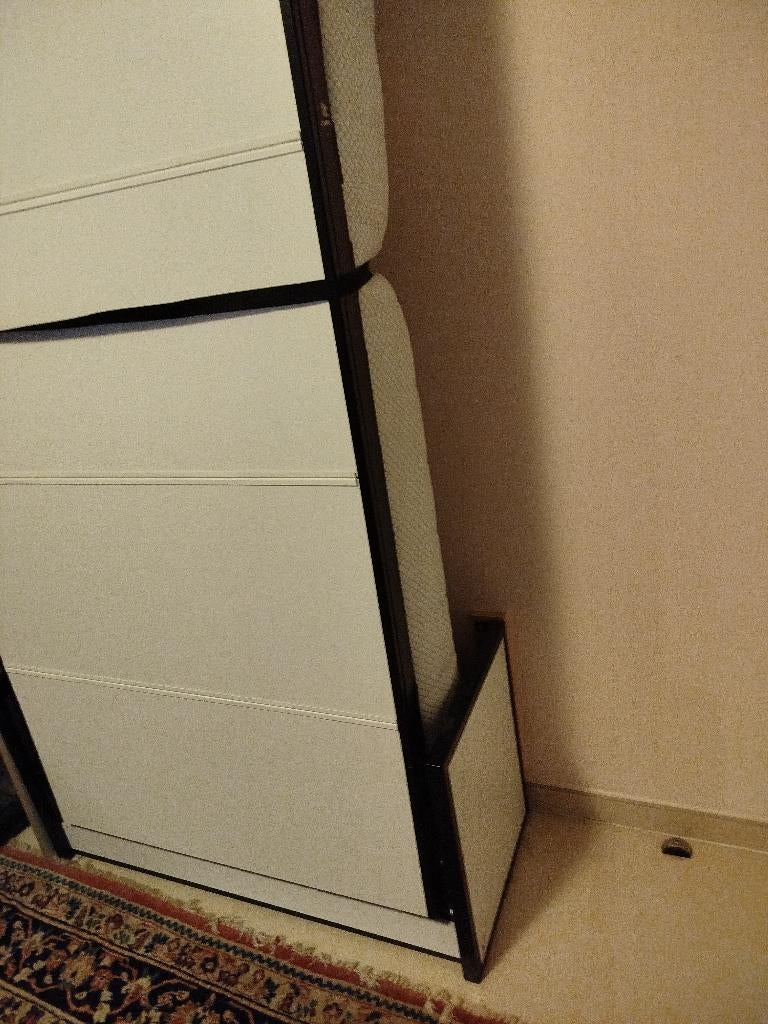 Opklapbed (kingsize), hefbed voor één persoon, Ophalen, Verstelbaar, 90 cm, Eenpersoons