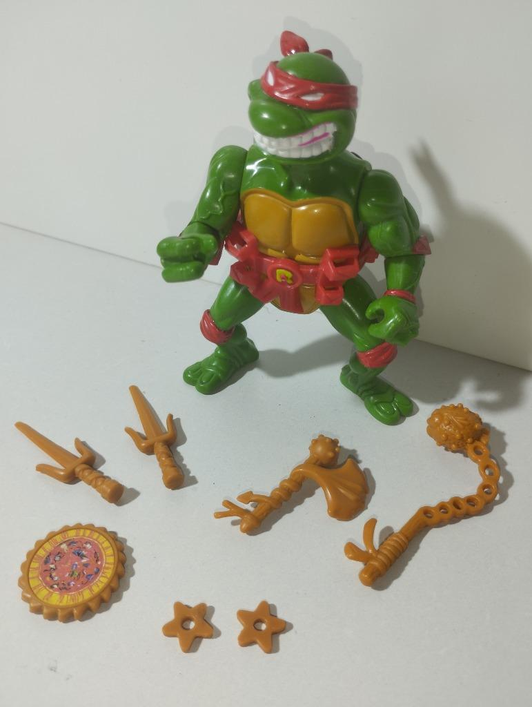 1991 Playmates Turtles Ninja Raphael, Ophalen of Verzenden, Gebruikt