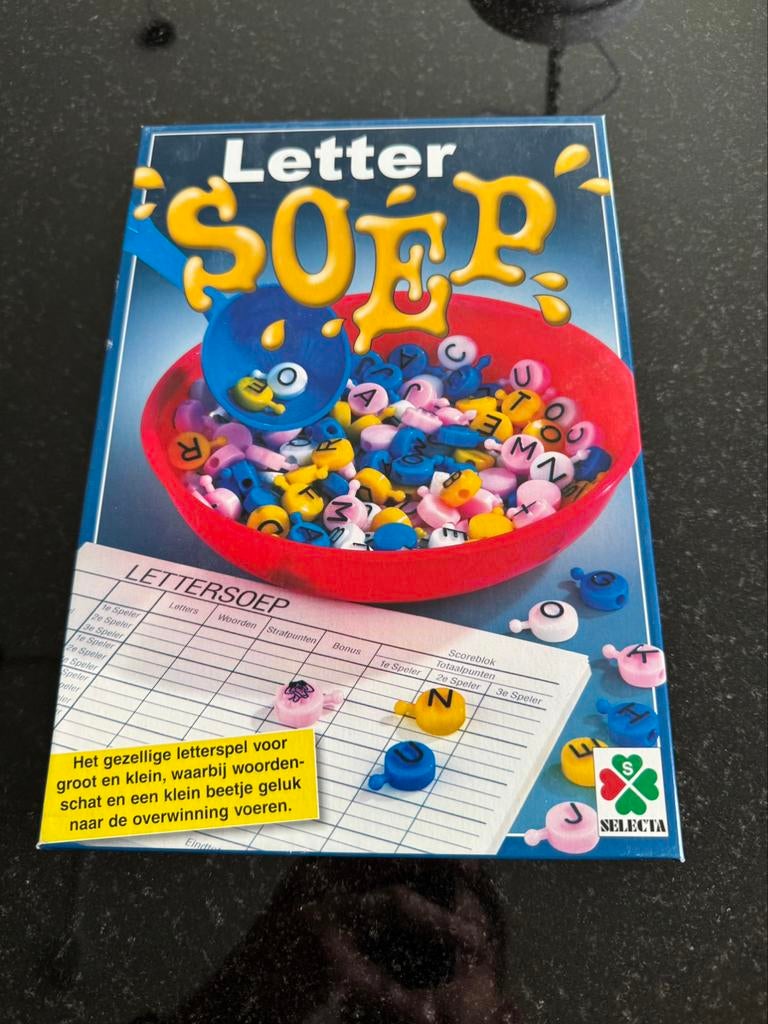 Lettersoep - La soupe aux lettres, Enlèvement ou Envoi, Comme neuf