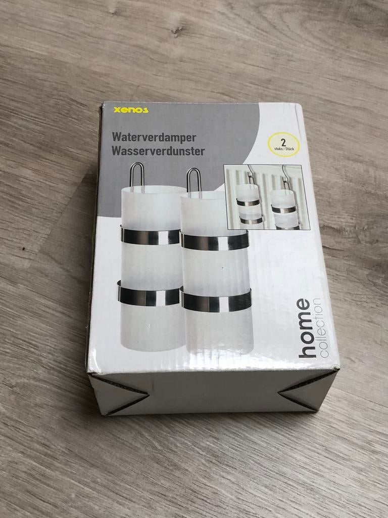 Waterverdamper 2 stuks ( nieuw in doos), Ophalen, Zo goed als nieuw
