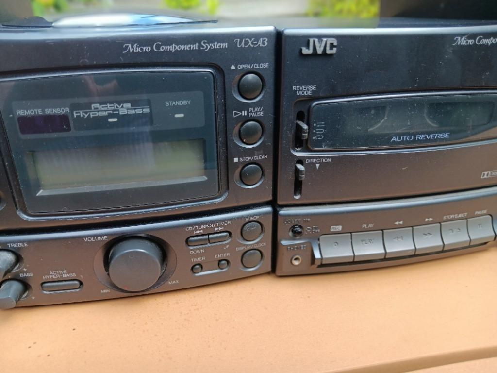 JVC micro component system UX-A3, Haut-parleurs, JVC, Enlèvement, Utilisé