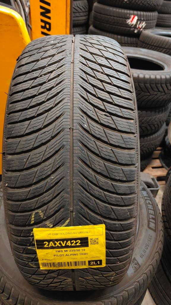 235/50r19 Michelin 235/50 r19 winterbanden, Ophalen