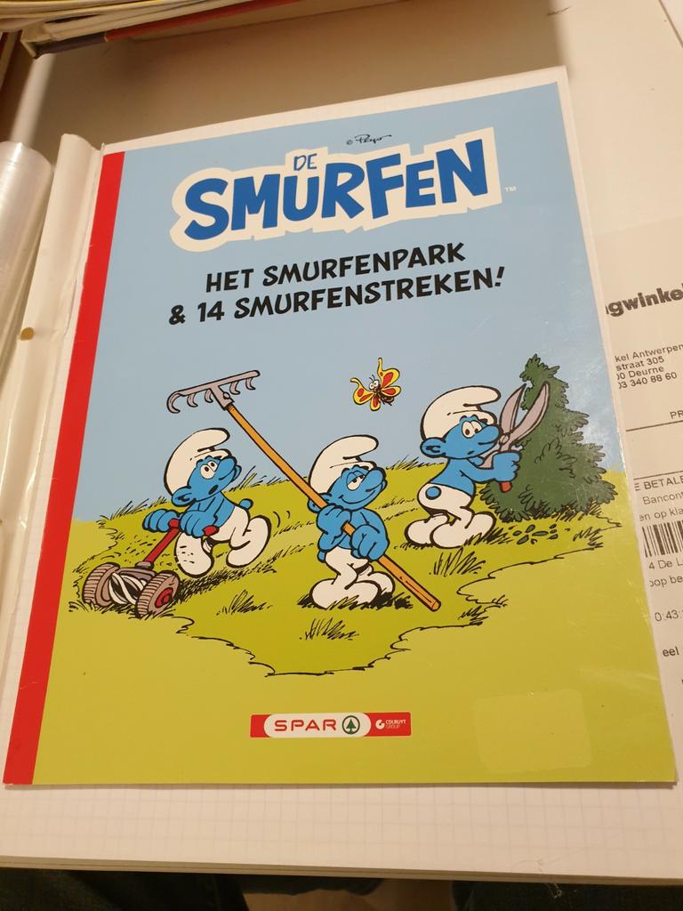 Het smurfenpark & 14 smurfenstreken SPAR reclame 2022, Verzamelen, Ophalen of Verzenden, Zo goed als nieuw