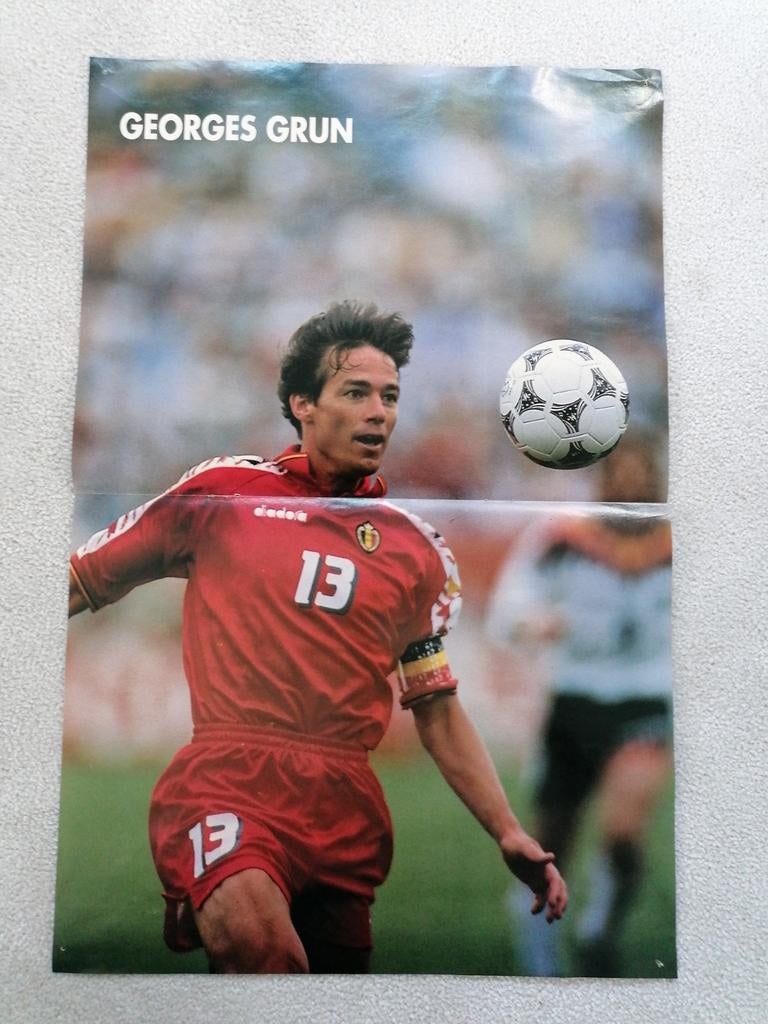 Rode Duivels, Georges Grun, Anderlecht, Ophalen of Verzenden, Gebruikt