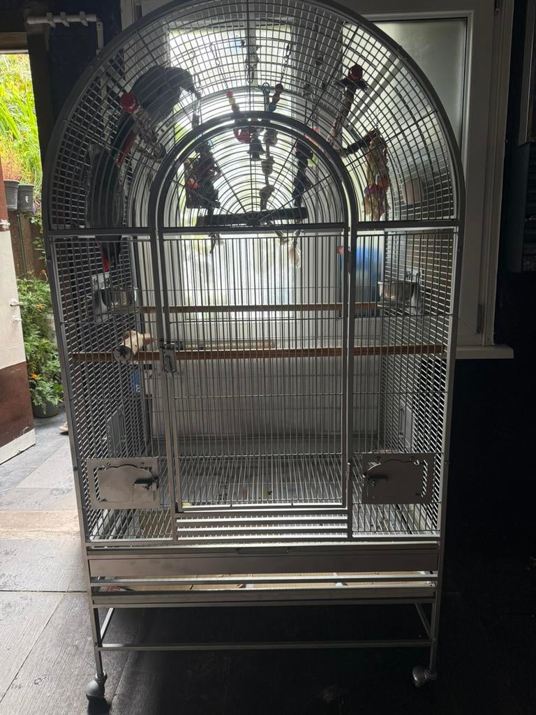 Grote papegaaienkooi, Enlèvement, Comme neuf, Cage à oiseaux