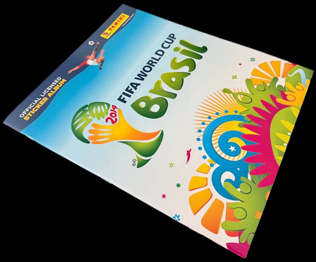 Panini 2014 Brasil Brazilië Leeg Sticker Album Messi, Verzenden, Zo goed als nieuw