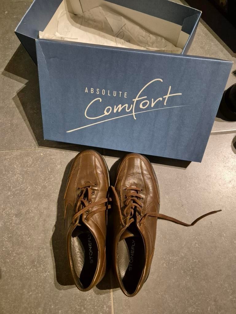 Bruine veterschoen heren Stonefly, Vêtements | Hommes, Chaussures, Enlèvement ou Envoi, Comme neuf