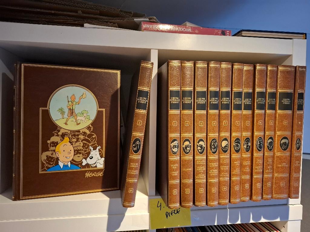 COLLECTION TINTIN ROMBALDI VOLUMES 1 à 13 SERIE COMPLETE !, Série complète ou Série, Enlèvement ou Envoi, Comme neuf