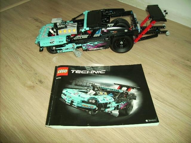 lego technic 42050, Ophalen of Verzenden, Zo goed als nieuw, Complete set, Lego
