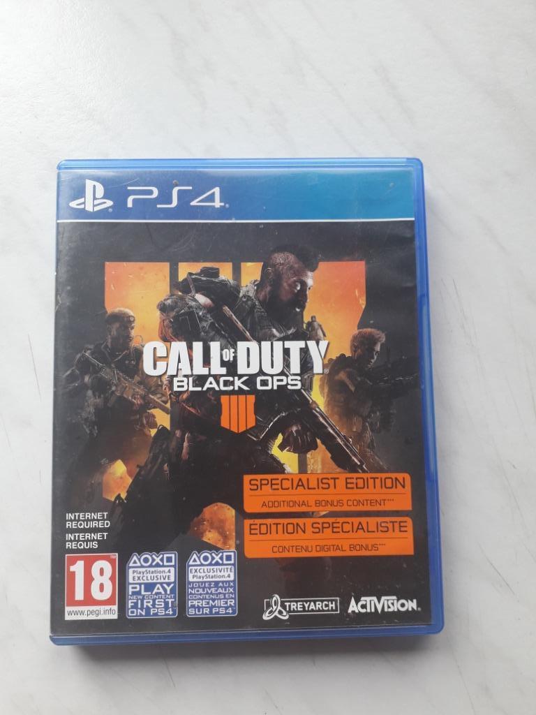 Call Of Duty - Black Ops 4 (Specialist Edition) PS4, Ophalen of Verzenden
