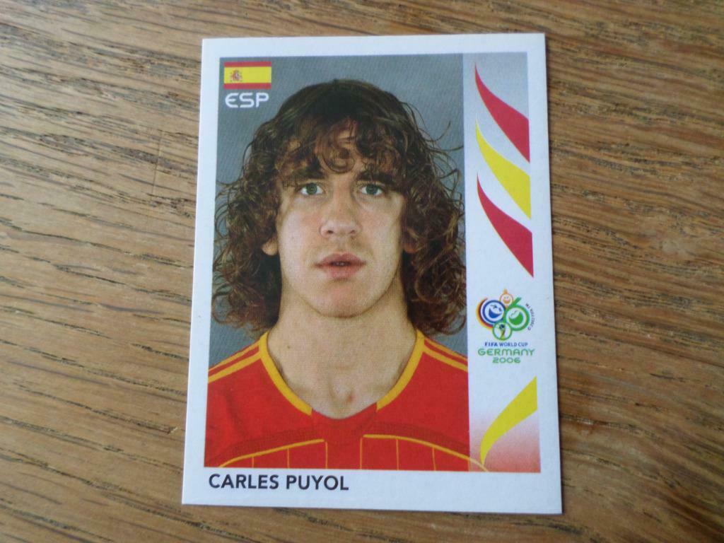 Carles PUYOL (Spanje) Panini WK 2006 Duitsland nº536., Verzamelen, Ophalen of Verzenden, Nieuw, Sport