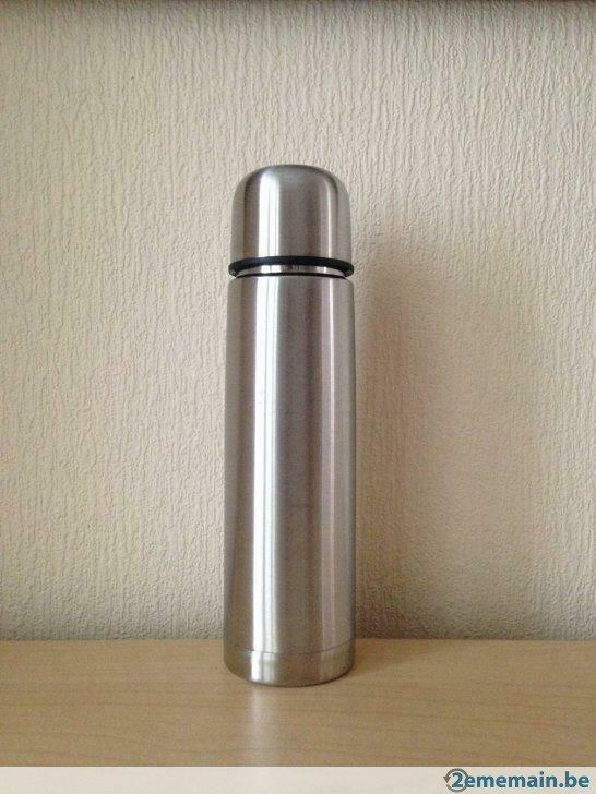 Thermos Couleur Argent, Enlèvement ou Envoi, Utilisé