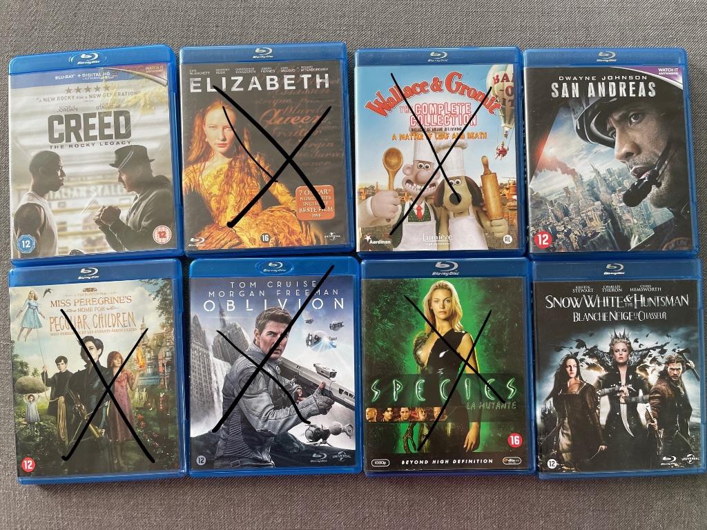 blu ray, Enlèvement ou Envoi, Comme neuf
