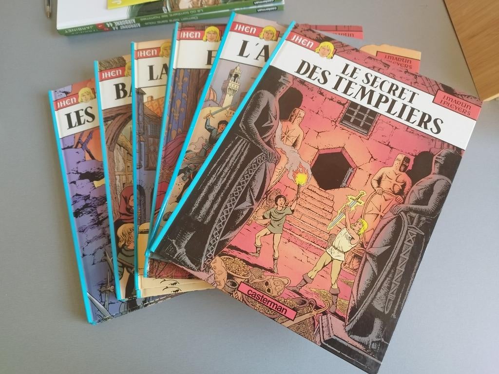 Jhen tomes 3 à 8 Martin Pleyers, Livres, Série complète ou Série, Enlèvement ou Envoi, Comme neuf