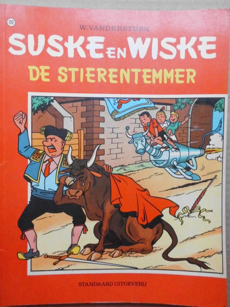 Suske en Wiske - De stierentemmer, Boeken, Gelezen, Willy Vandersteen, Eén stripboek, Ophalen of Verzenden