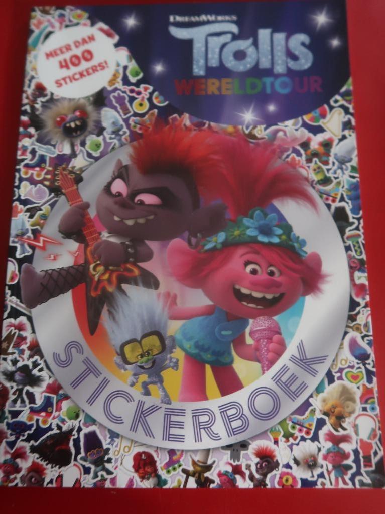 Livre d'autocollants Trolls neuf, Collections, Enlèvement ou Envoi, Neuf
