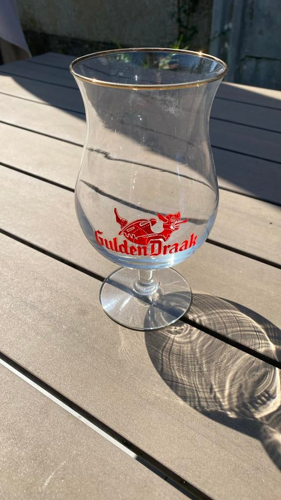 Glas Gulden Draak, Verzamelen, Biermerken, Ophalen of Verzenden, Zo goed als nieuw
