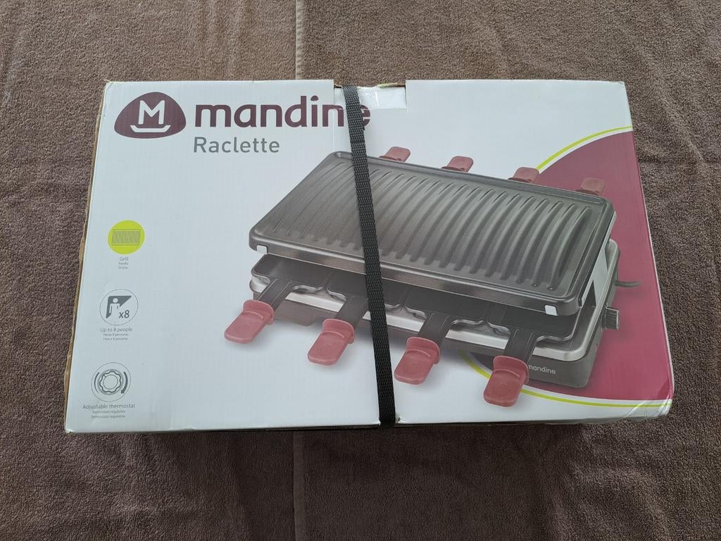 Raclette pierrade 8 pers, Enlèvement, Neuf