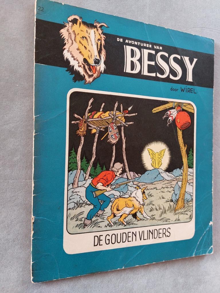 Bessy 22 Wirel Les Papillons dorés 1958, Livres, Une BD, Enlèvement ou Envoi, Utilisé