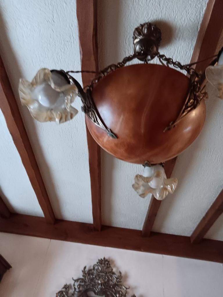 Antieke luster, Ophalen