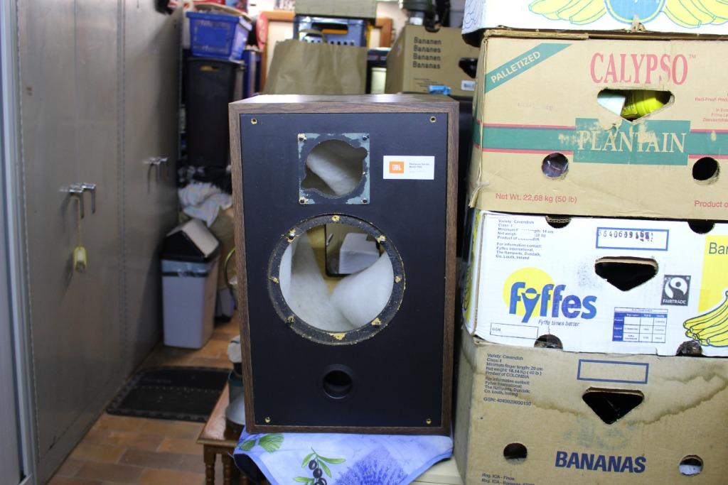 Caisses JBL Radiance R82 en bon état, JBL, 60 à 120 watts, Enlèvement, Utilisé