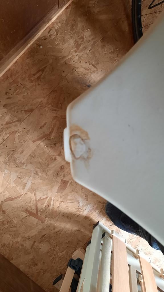 kunstof ? kalk? pilaar., Ophalen, Gebruikt