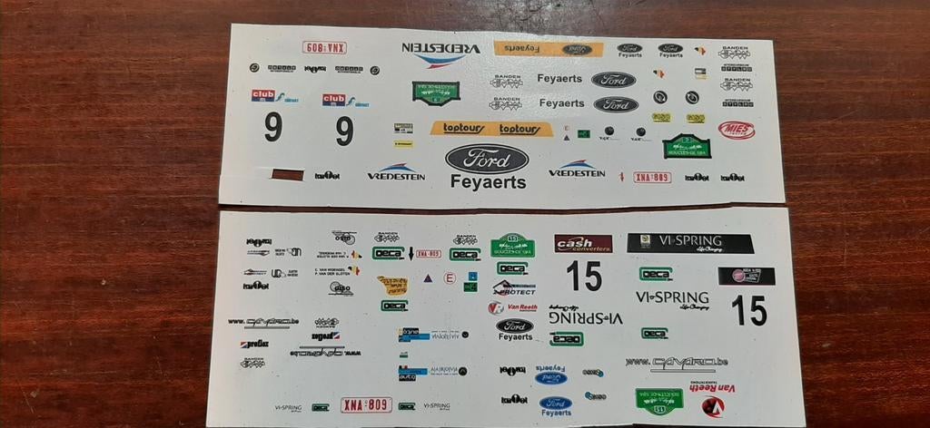Stikkers Vanwoensel Chris  Boucles de Spa  2009  2012, Ophalen of Verzenden, Zo goed als nieuw