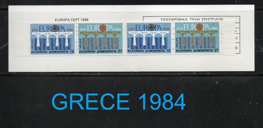 Carnets europa grèce 1984-85-86-88 (1€ le carnet), Enlèvement ou Envoi, Grèce, Non oblitéré