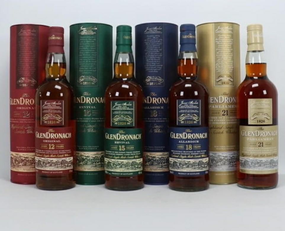 Glendronach 12 15 18 21, Collections, Vins, Enlèvement ou Envoi